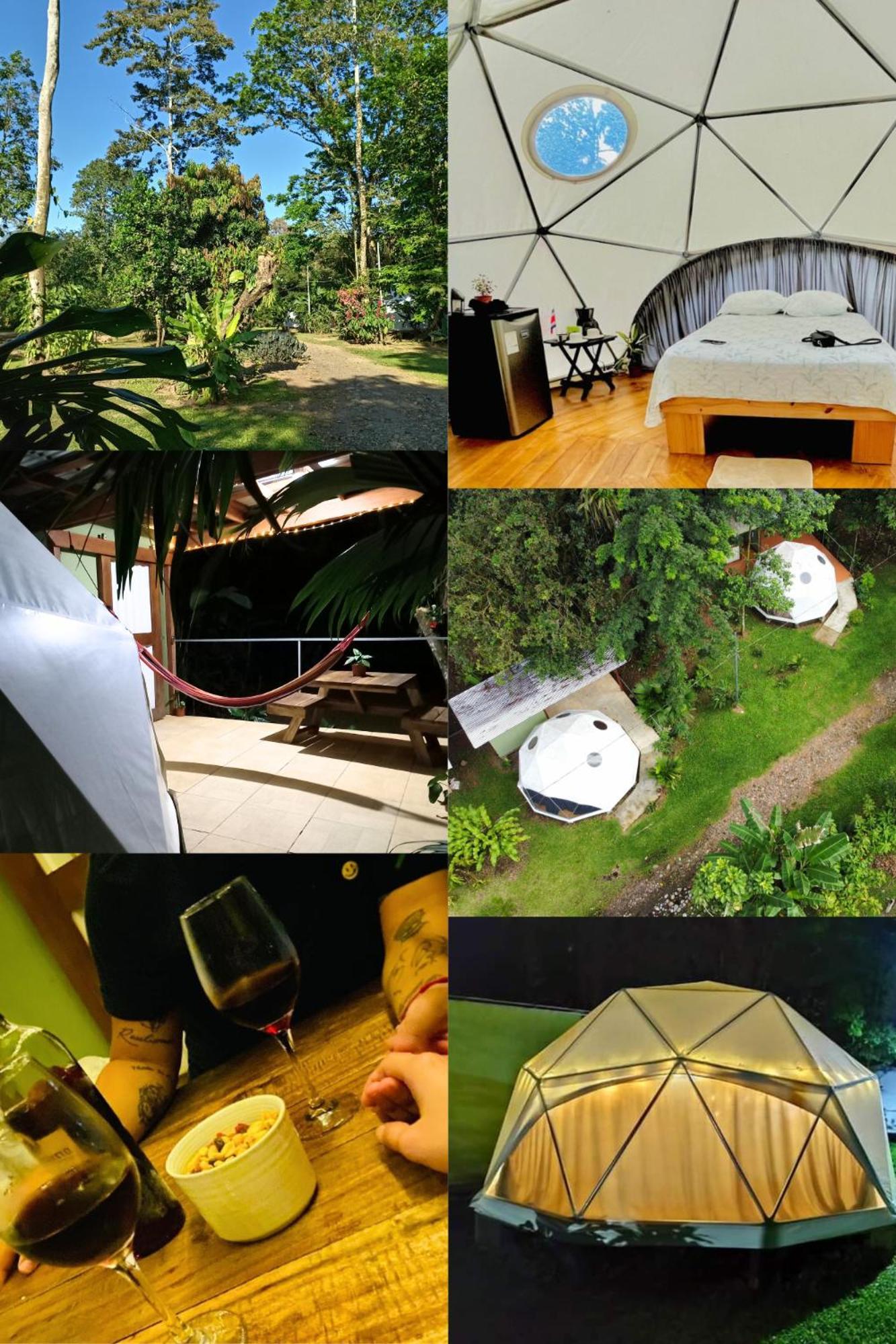 Ferienwohnung Glamping Naioth Guápiles Exterior foto